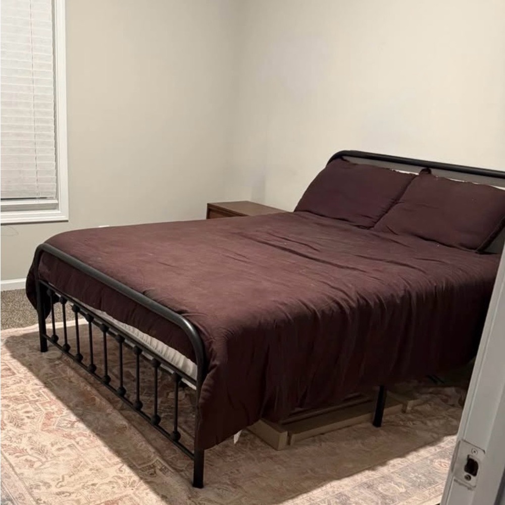 Casaluna Dark Fig Queen Comforter and Shams